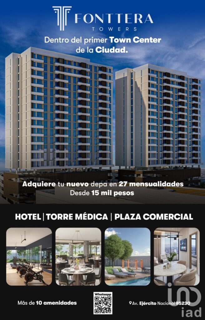 NUEVO DEPARTAMENTO EN PREVENTA CD JUAREZ