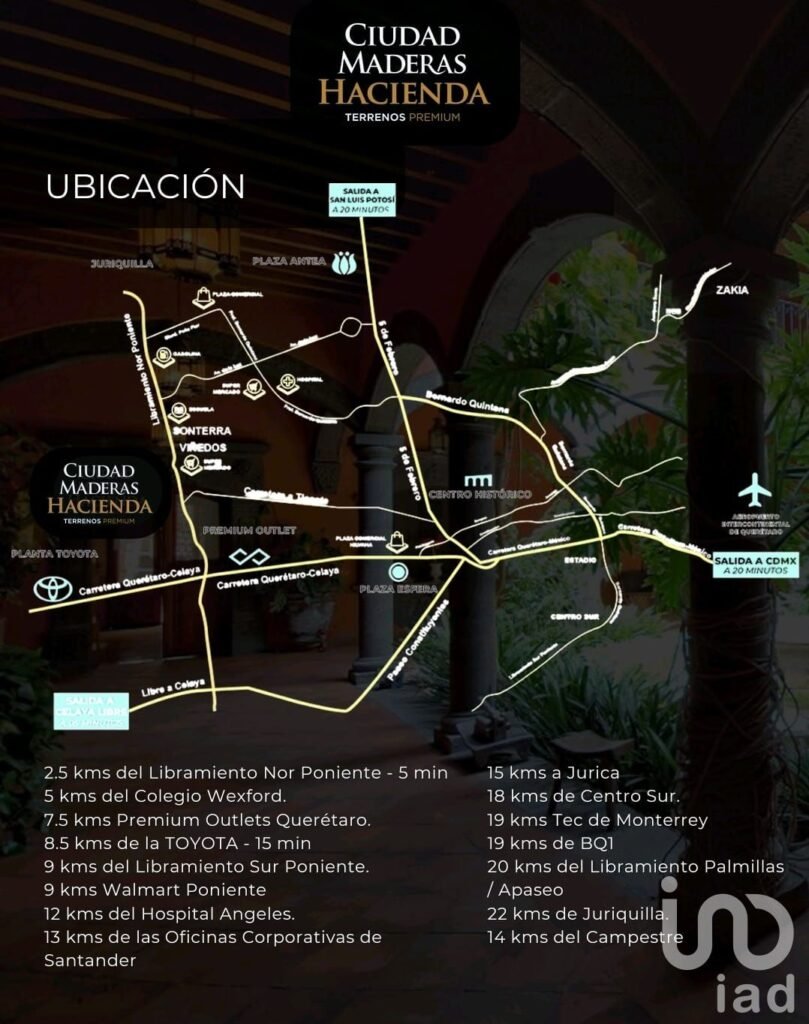 Traspaso de terreno en Ciudad Maderas Hacienda Querétaro