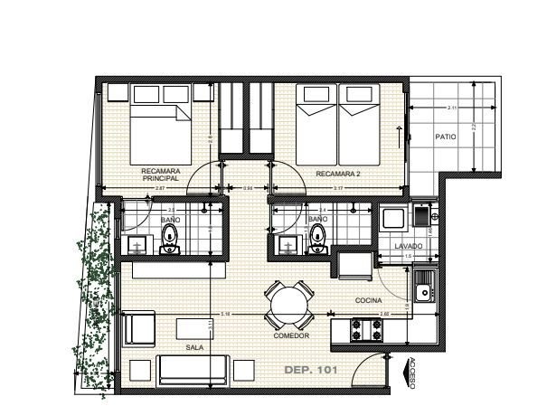 DEPARTAMENTO EN VENTA EN COL. SANTA MARÍA LA RIBERA CDMX,