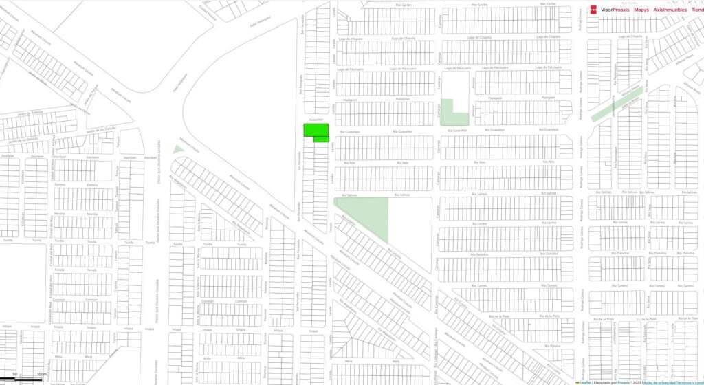 Terreno en mitras Norte. Con 3 frentes. Ideal para Desarrollo.