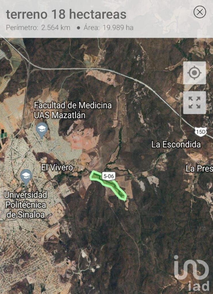 !!Atencion Desarrollador¡¡Terreno en Venta en Higueras del Conchi, Mazatlan, Sinaloa.