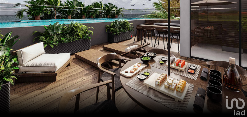 Departamento en venta en Playa del Carmen Centro, Solidaridad, Quintana Roo