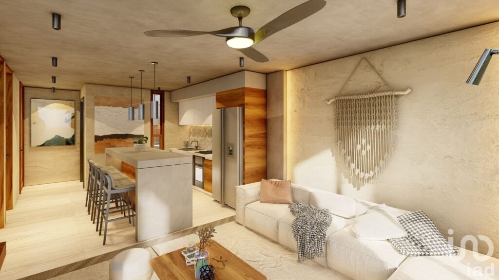 DEPARTAMENTO EN VENTA EN PLAYA DEL CARMEN EN LA BONITA CALLE 38 Y A 400 METROS DE LA FAMOSA 5ta AV.