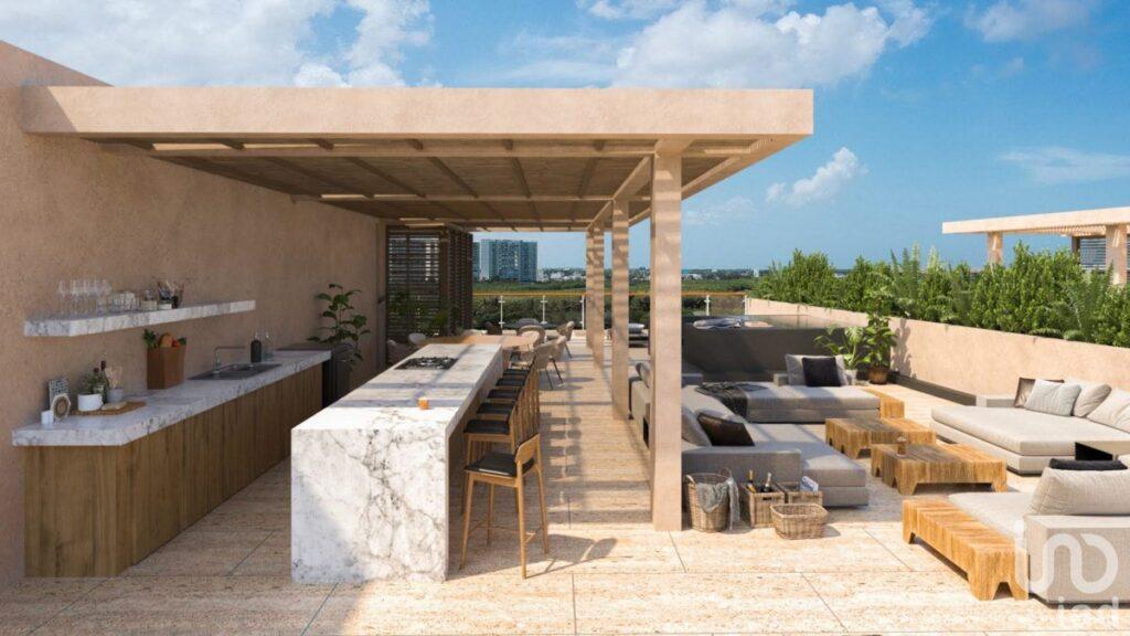 Departamento Amplio de Lujo con Vista al Mar en Puerto Cancún, Quintana Roo