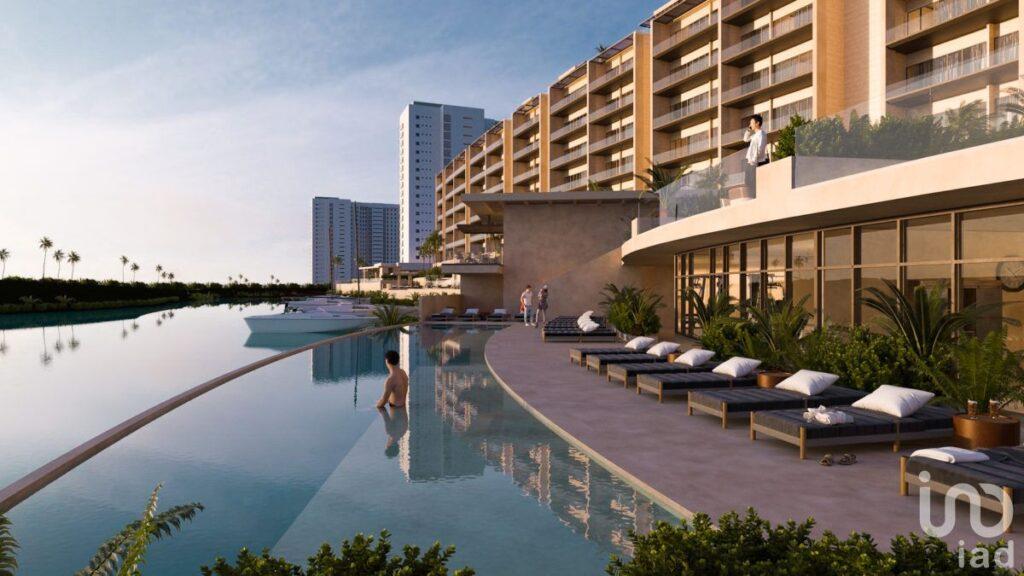 Departamento Amplio de Lujo con Vista al Mar en Puerto Cancún, Quintana Roo