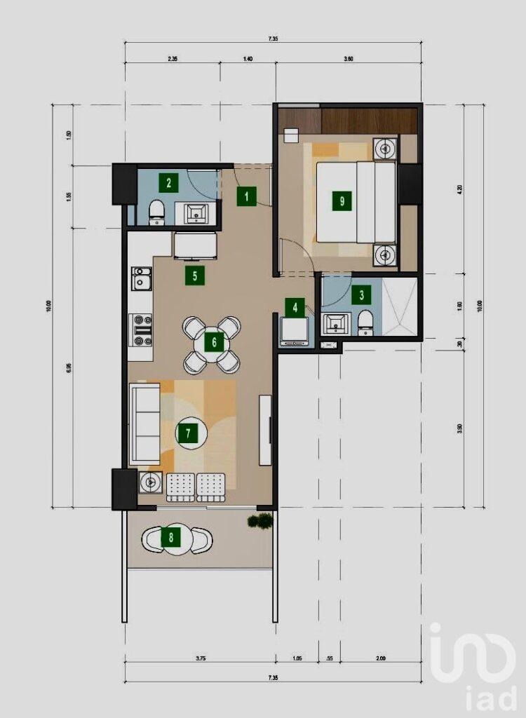 Departamento de Lujo cerca de Arbolada