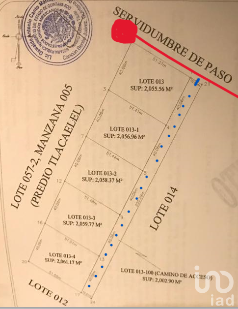 TERRENOS EN VENTA EN  CHEMUYIL, TULUM