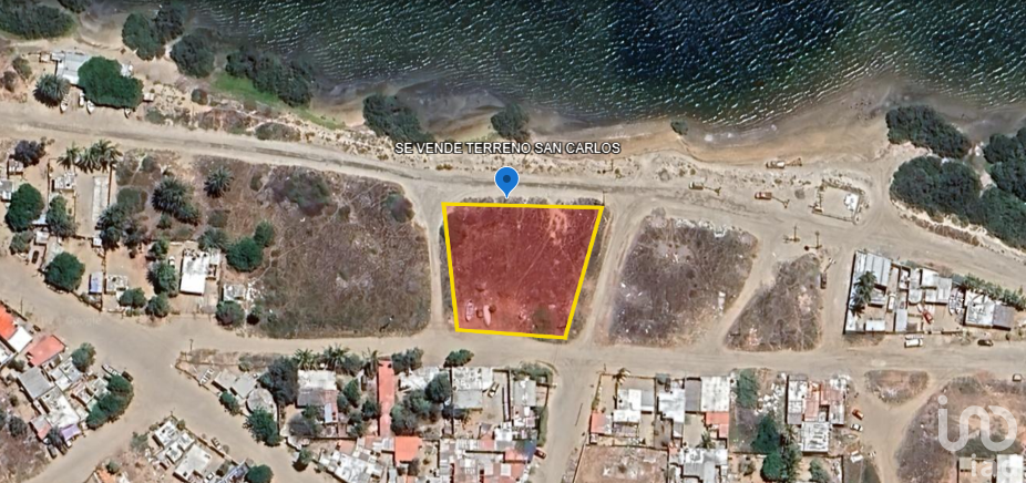 TERRENO FRENTE A PLAYA EN VENTA EN PUERTO SAN CARLOS BAJA CALIFORNIA SUR