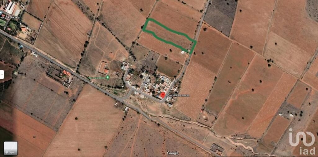 TERRENO EN VENTA 1.2 HECTÁREAS EN SAN ISIDRO BOCANEGRA, GUADALUPE, ZACATECAS