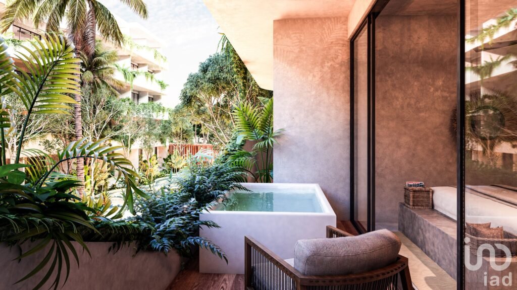 Departamento de 2 recámaras en venta en Tulum