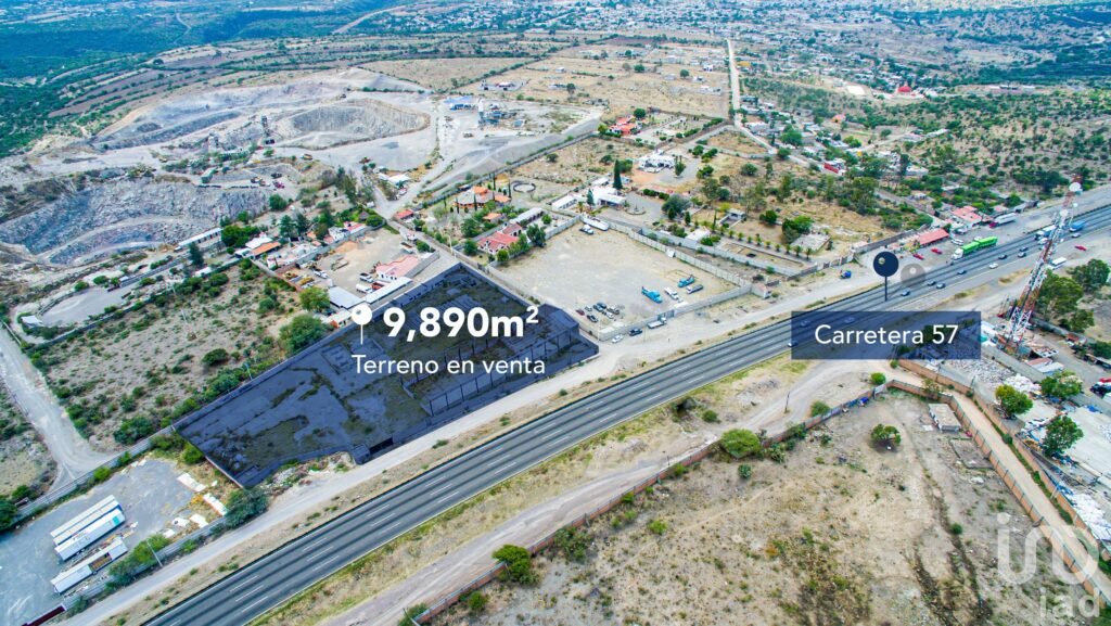 Terreno Industrial sobre carretera San Juan del Rio a Palmillas Queretaro