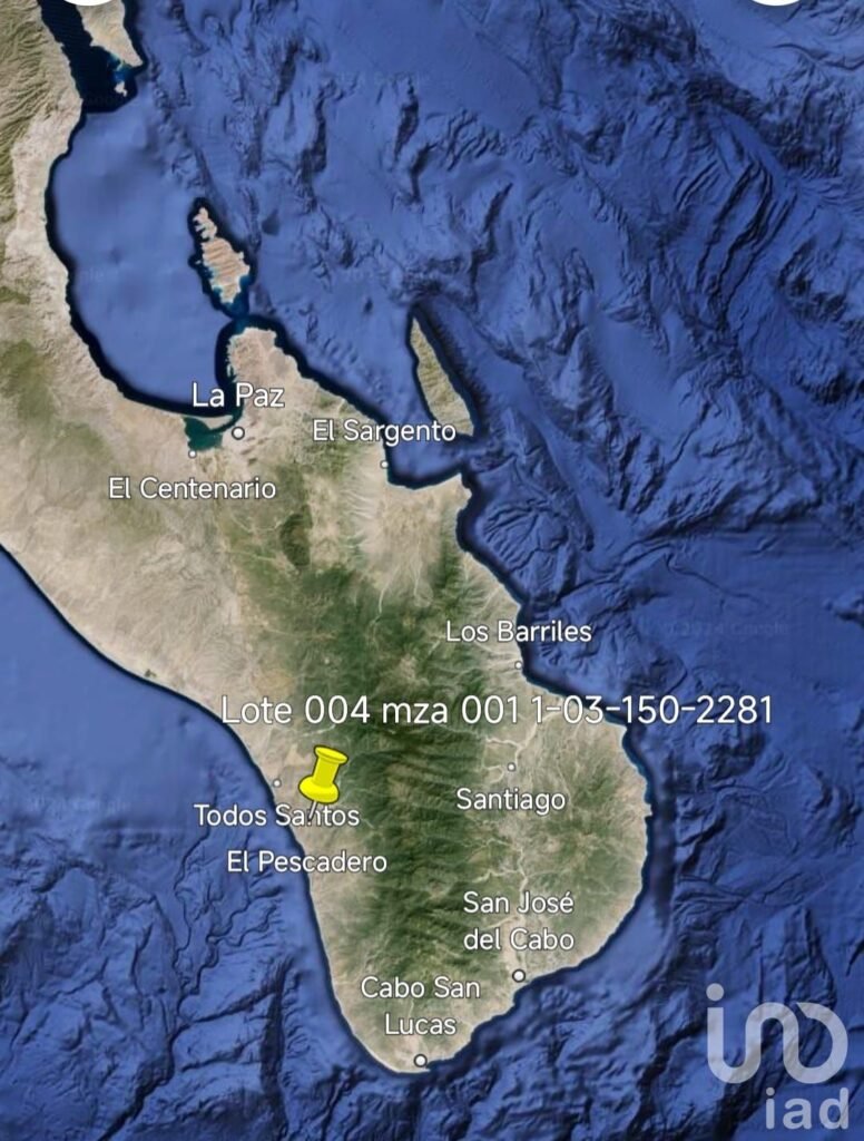 TERRENO 1500m2 EN VENTA EN CAMPESTRE EL PALMAR EN EL PESCADERO BAJA CALIFORNIA SUR