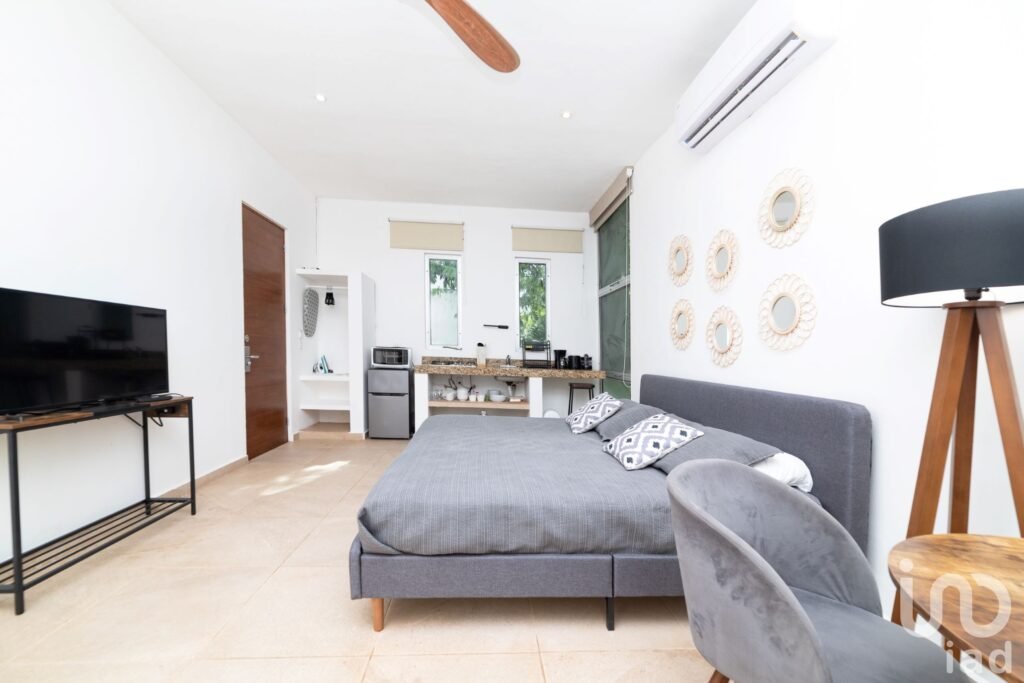 Estudio tipo Loft en Tulum con roof garden en RENTA!