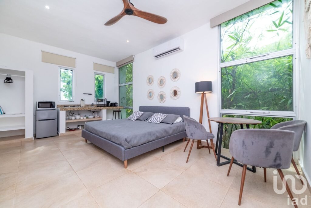 Estudio tipo Loft en Tulum con roof garden en RENTA!