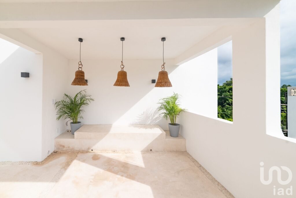 Estudio tipo Loft en Tulum con roof garden en RENTA!