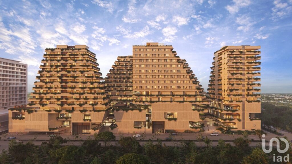 ¡Departamentos en Aantik Desarrollo Basado en Pirámide Maya Cerca Cabo Norte Mérida!