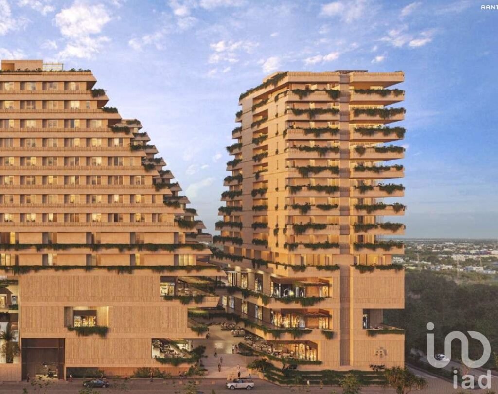 ¡Departamentos en Aantik Desarrollo Basado en Pirámide Maya Cerca Cabo Norte Mérida!