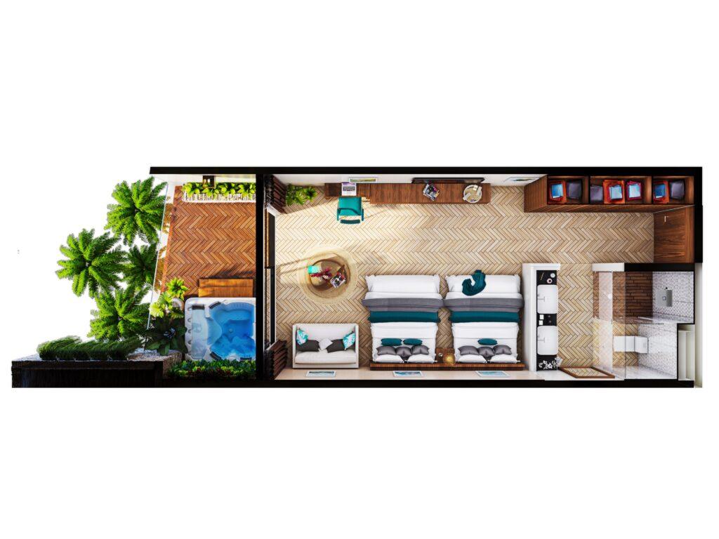 Departamento en Preventa Riviera maya en Hotel & Resort Wyndham Grand