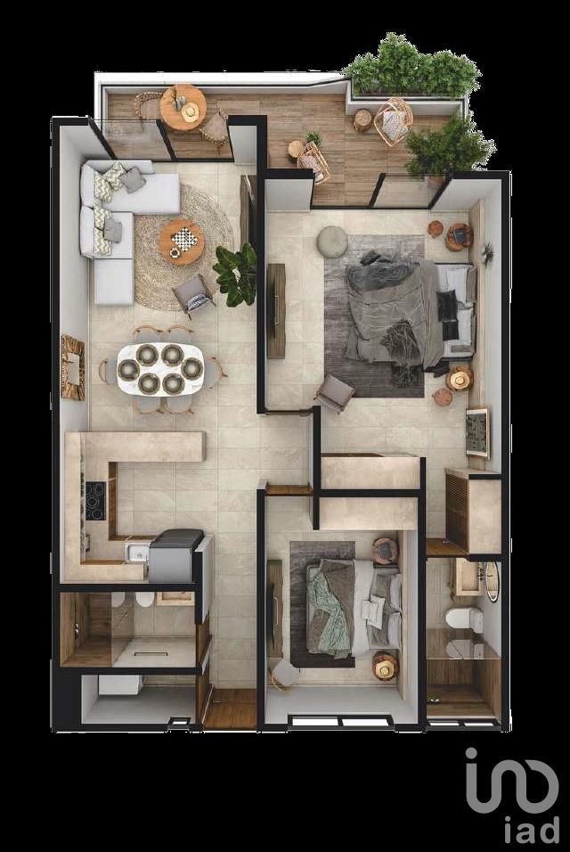 DEPARTAMENTO EN VENTA, EN PUERTO MORELOS, QUINTANA ROO