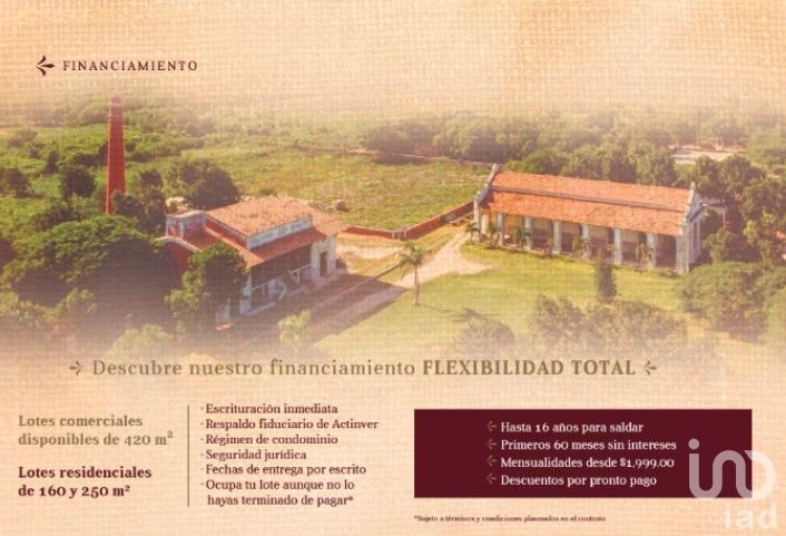 Terreno en preventa en Hacienda Henequenera, en Telchac, Yucatán.