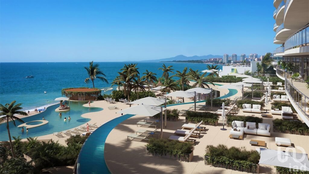 DEPARTAMENTO de LUJO, FRENTE al MAR, en el CORAZÓN DE PUERTO VALLARTA