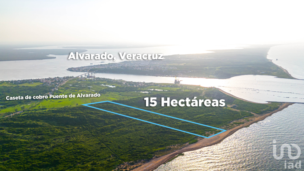 15 hectáreas para tu proyecto en Alvarado Veracruz