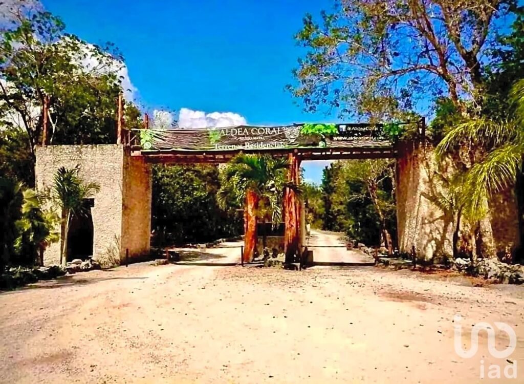 SE VENDE TERRENO EN ALDEA CORAL CHEMUYIL, QUINTANA ROO