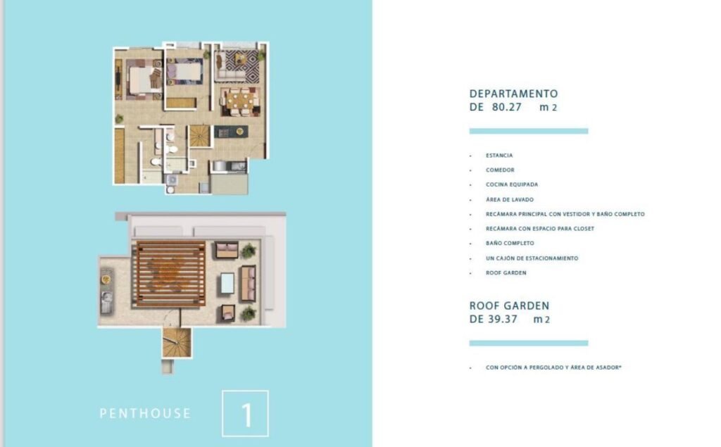 LUNAMAR Playa del Carmen departamento 405