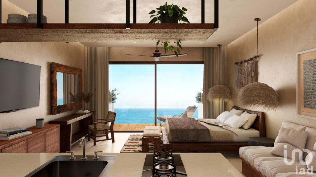 Venta de Departamento tipo estudio en Puerto Morelos