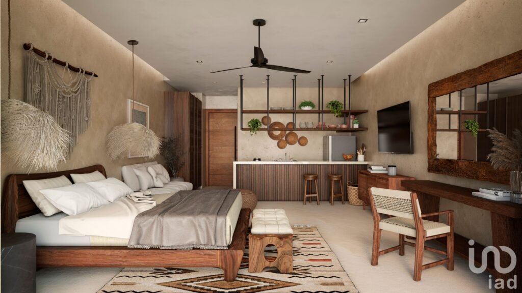 Venta de Departamento tipo estudio en Puerto Morelos