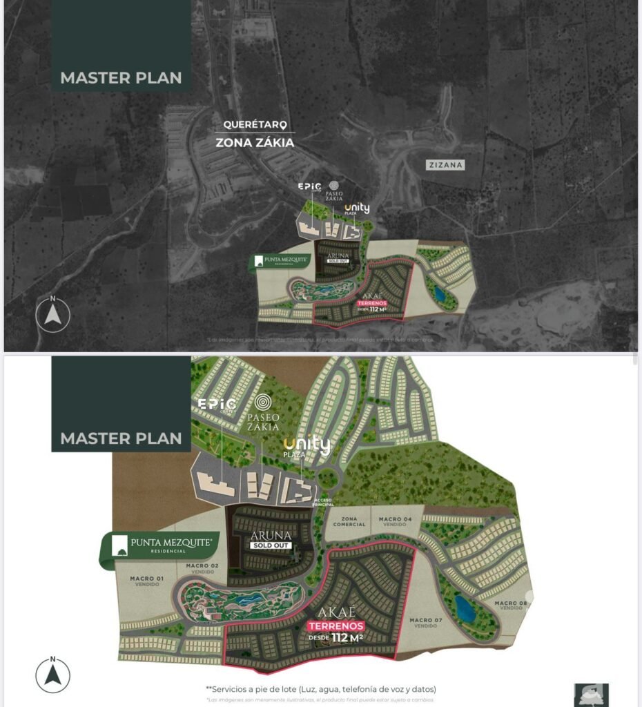 VENTA TERRENOS EN QUERÉTARO ZÁKIA, PUNTA MEZQUITE RECIDENCIAL "AKAÉ"