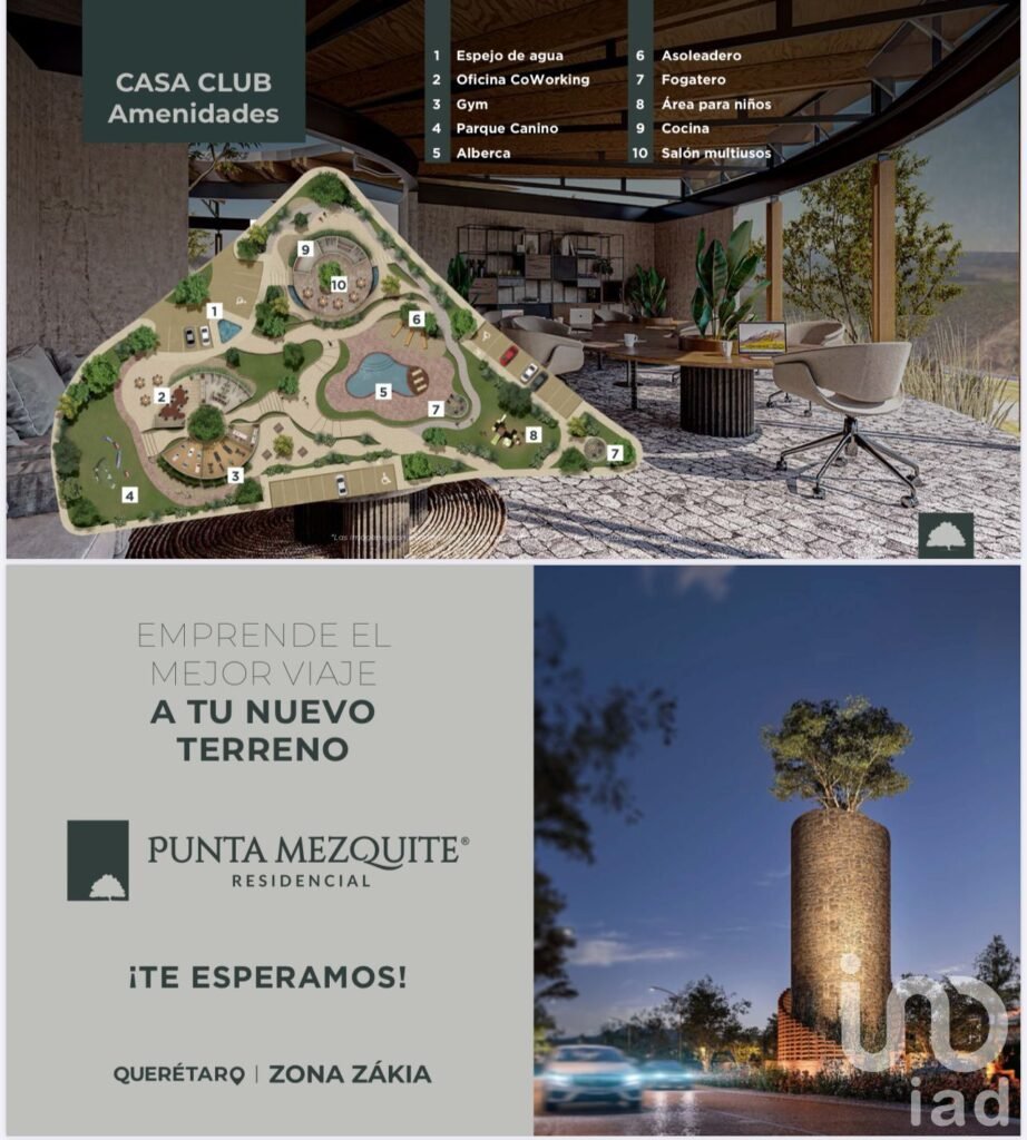 VENTA TERRENOS EN QUERÉTARO ZÁKIA, PUNTA MEZQUITE RECIDENCIAL "AKAÉ"
