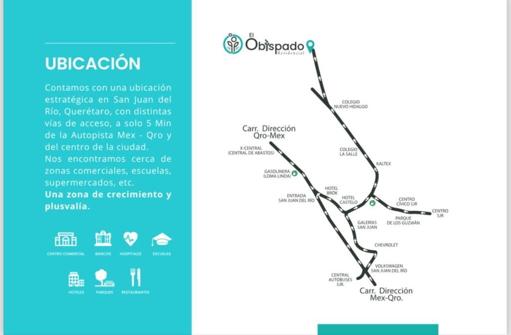 Venta de Terrenos Premium en San Juan del Rio Qro. "EL OBISPADO RESIDENCIAL"