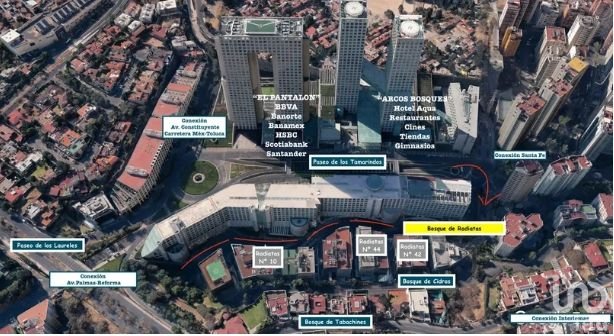 Oficina en renta en Bosques de las Lomas, Ciudad de Mexico