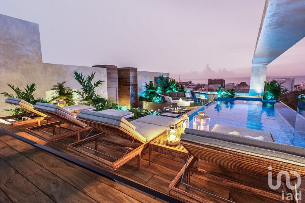 DEPARTAMENTOS STUDIO, DE 1 O 2 RECANARAS EN VENTA (LOCK-OFF) PLAYA DEL CARMEN, A 350m DE LA PLAYA