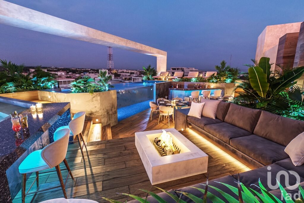 DEPARTAMENTOS DE 2 RECCAMARAS (*LOCK-OFF) EN VENTA, CENTRO PLAYA DEL CARMEN, A 250 m DE LA 5e Av.