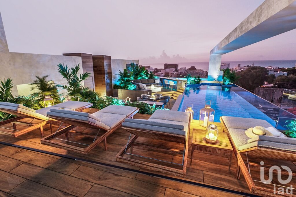 DEPARTAMENTOS DE 2 RECCAMARAS (*LOCK-OFF) EN VENTA, CENTRO PLAYA DEL CARMEN, A 250 m DE LA 5e Av.