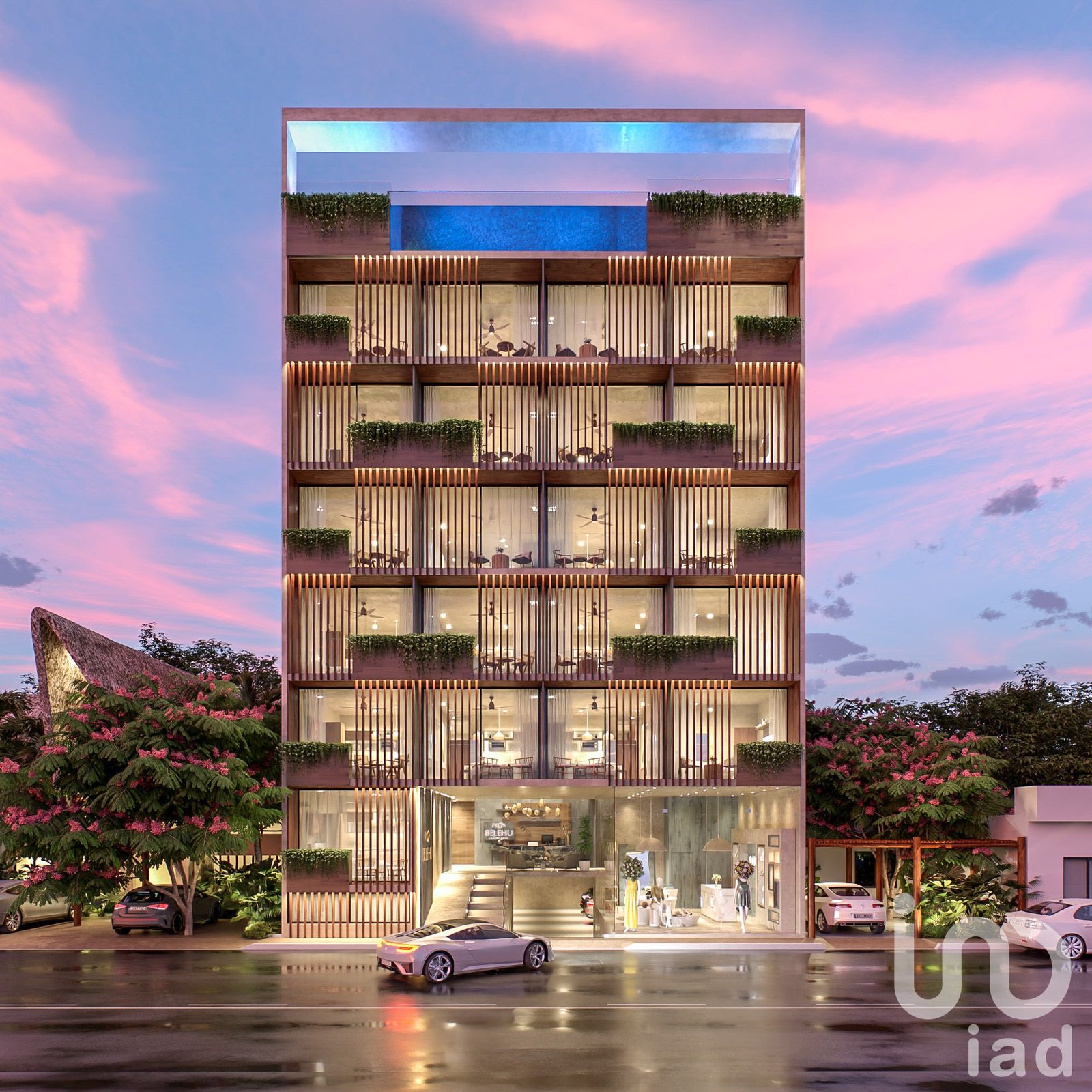DEPARTAMENTOS DE 2 RECCAMARAS (*LOCK-OFF) EN VENTA, CENTRO PLAYA DEL CARMEN, A 250 m DE LA 5e Av.