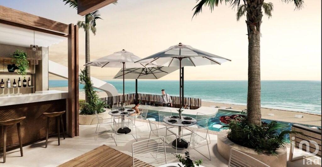 ESTUDIO CON VISTA AL MAR EN PUERTO MORELOS