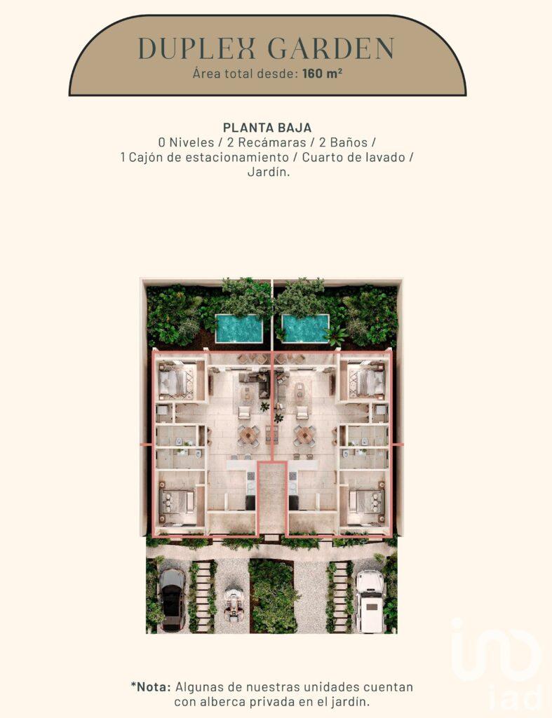 Adorable Departamento duplex con jardín en preventa!