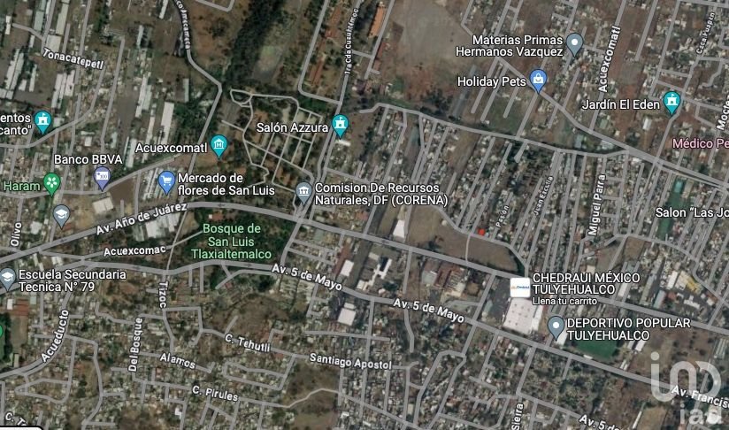 Terreno en Venta en Quirino Mendoza en Tulyehuealco, Xochimilco