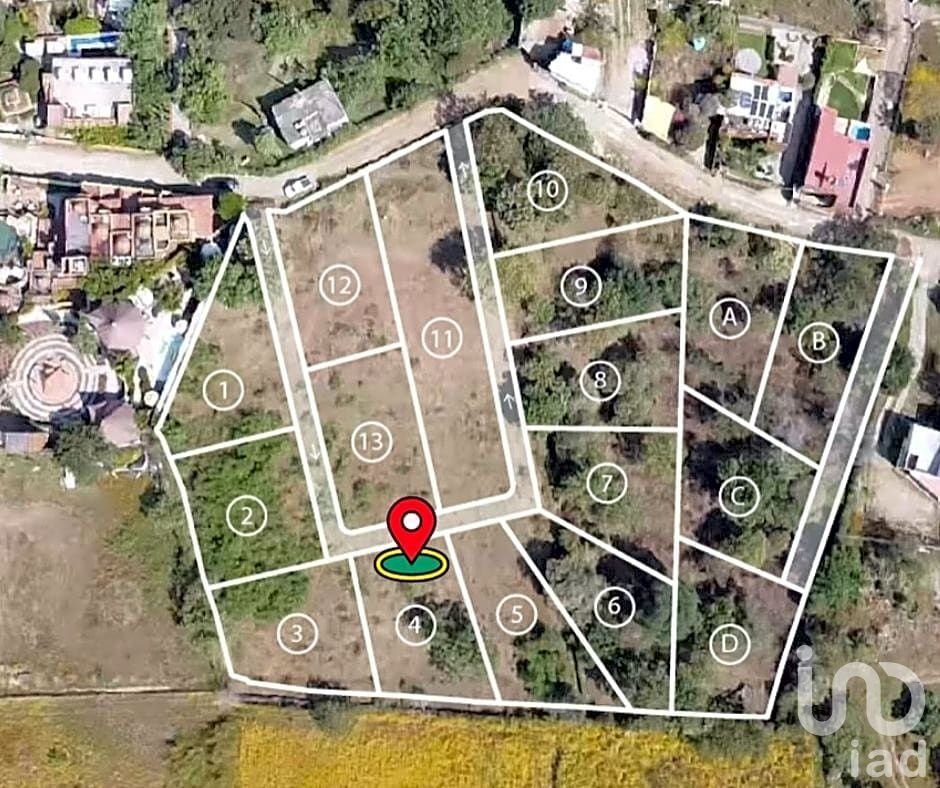 TERRENO EN VENTA EN CONJUNTO HABITACIONAL PALAPA, TERRENO EN TEPOZTLAN, MORELOS