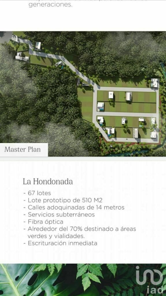 Venta Terrenos en Lomas de Cocoyoc