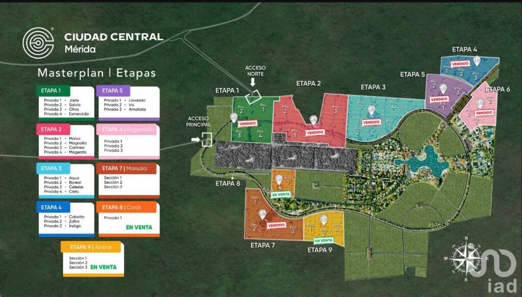 Terreno en Ciudad Central Mérida, Yucatán