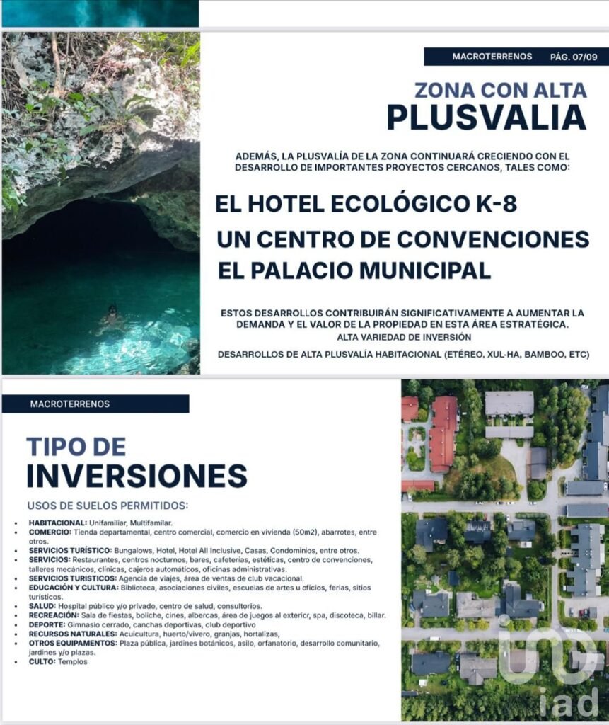 Macrolote 2 Ruta de los Cenotes Puerto Morelos