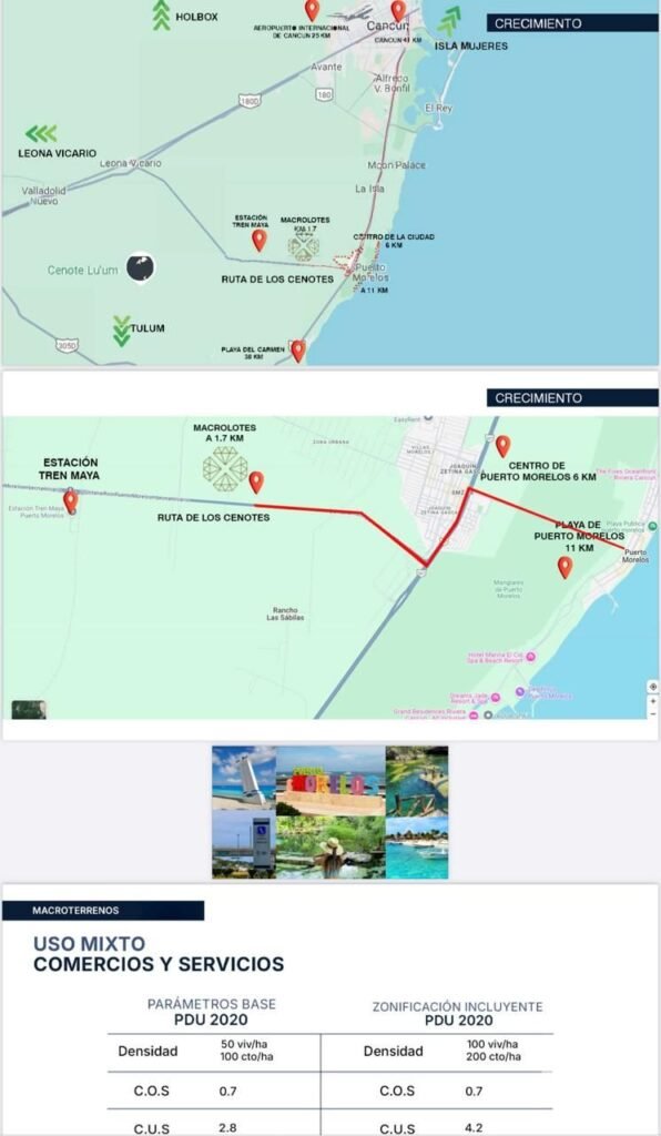 Macrolote 2 Ruta de los Cenotes Puerto Morelos