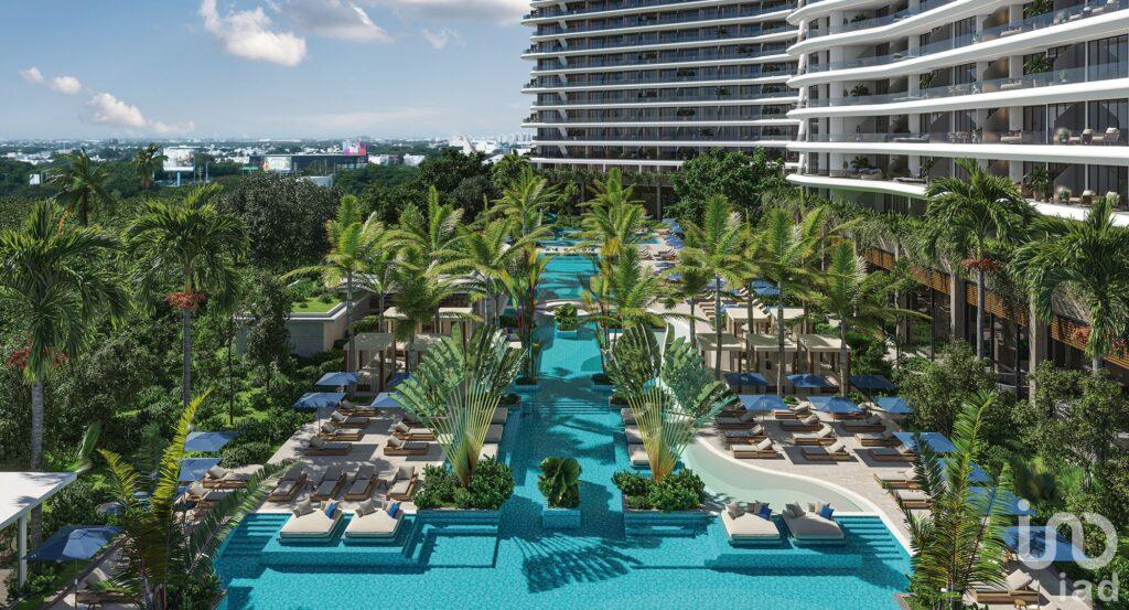 Departamento de lujo en Cancún | 2 recámaras y Vista a la Laguna | más de 50 amenidades