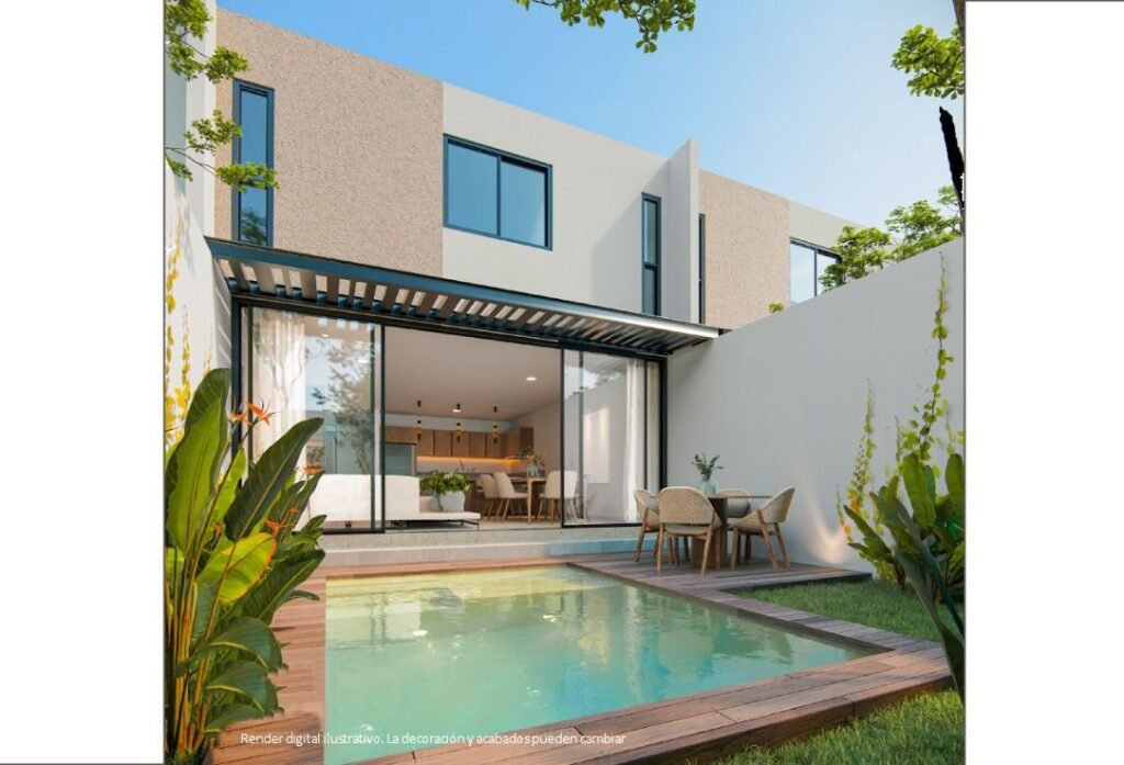 Townhouse en Preventa 2  Recamaras con Amenidades en  Real Montejo, Mérida, Yucatán