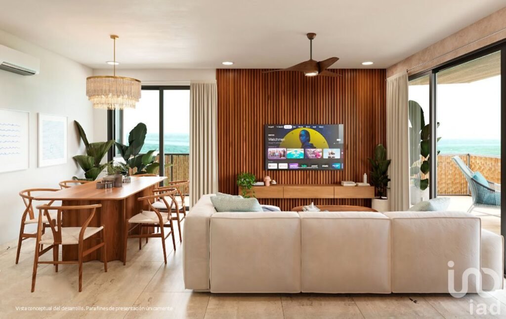 Tu Departamento Frente al Mar en Chuburná – 2 Recámaras con Vista Increíble