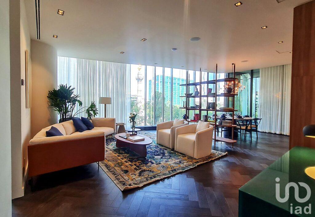 DEPARTAMENTO DE LUJO FRENTE AL ANGEL, PASEO DE LA REFORMA